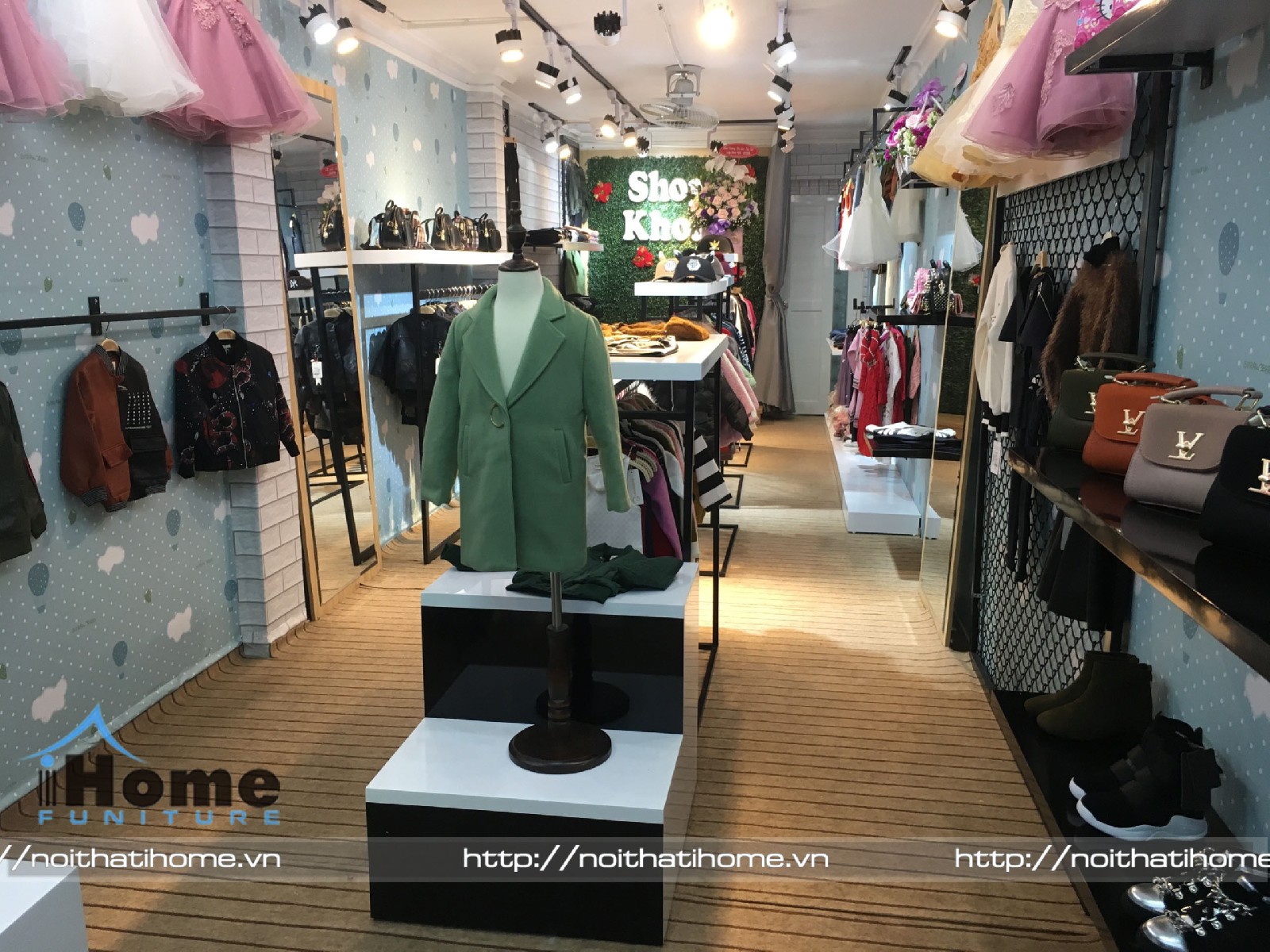 thiết kế cửa hàng thời trang hải phòng